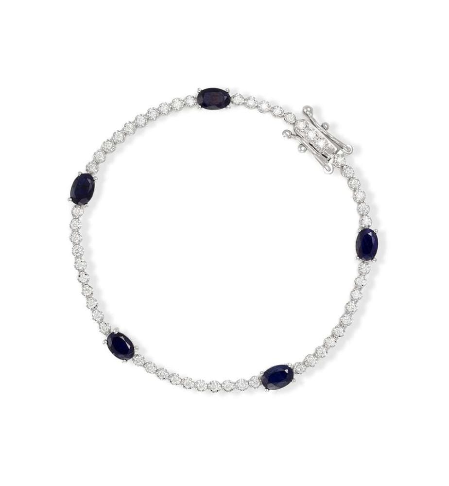 Bracelet "Filia" - White Gold 375/1000