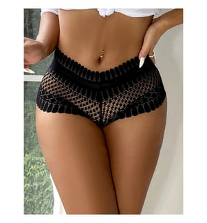 Stretch Mesh Shorty - Schwarz