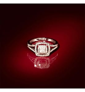 Ring Rosie - Weissgold 375/1000