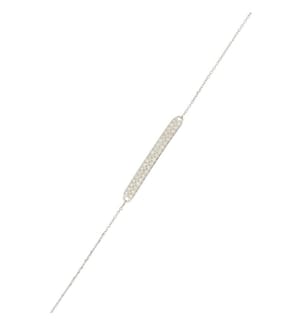 Bunbury Armband - Weissgold 375/1000