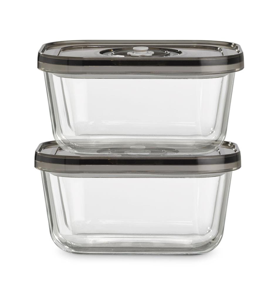 Set da 2 contenitori sottovuoto VacuBoxx Eco-Duo S