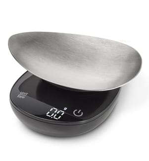 Küchenwaage FinoCompact - Schwarz und Silber