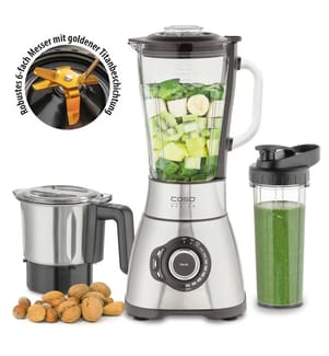 Design-Standmixer mit Zubehör