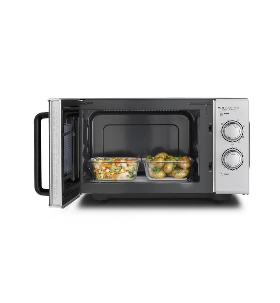 Mikrowellen MG25 Ecostyle Ceramic - Silber