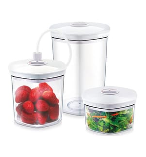 Set de 3 Boîtes Sous Vide - Blanc