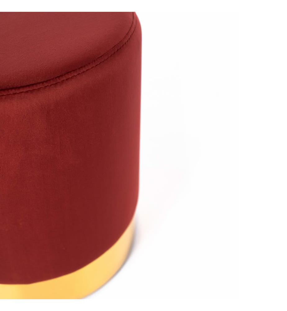 Mou Samt Pouf 36x40 cm