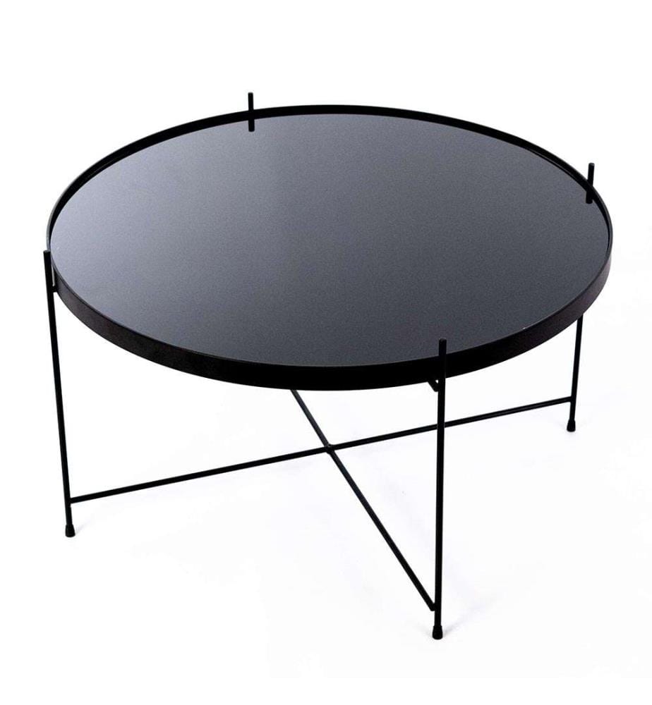 Tavolino Marissa - 70 x 40 cm - Nero