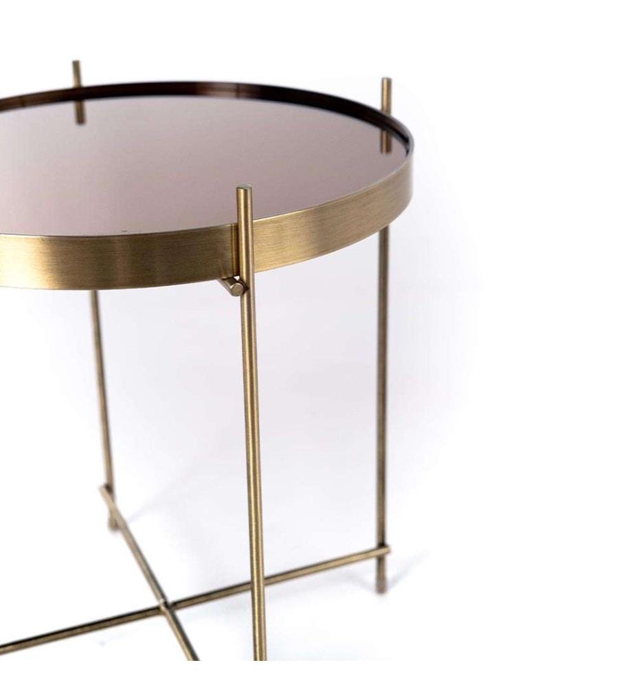 Couchtisch Marissa - 38 x 43 cm - Gold