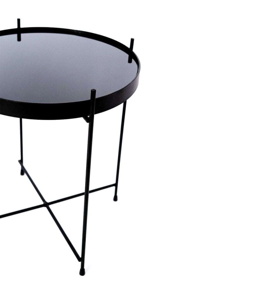 Couchtisch Marissa - 38 x 43 cm - Schwarz