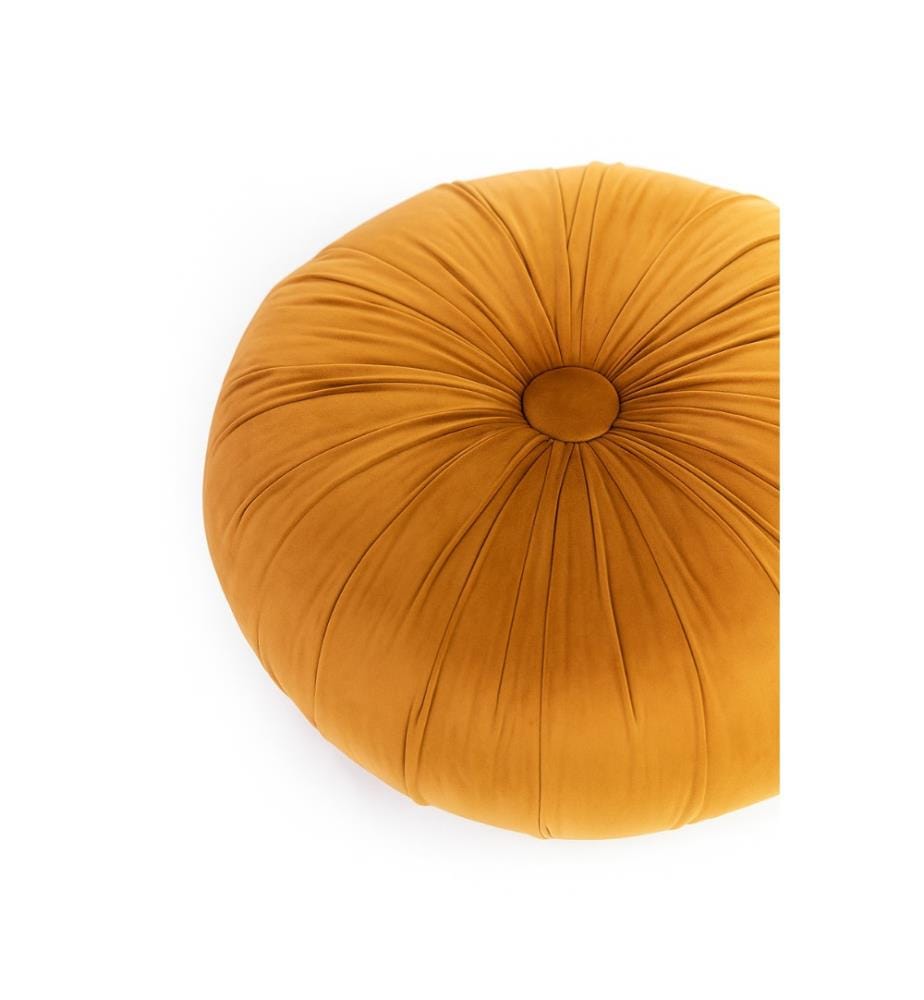 Kaia Samt Pouf 46,5 x 33 cm - Orange