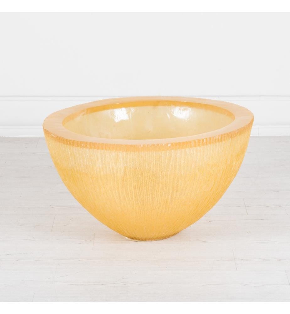 Vaso Vase aus Harz mit Innenbeleuchtung 80x80 cm - Weiss