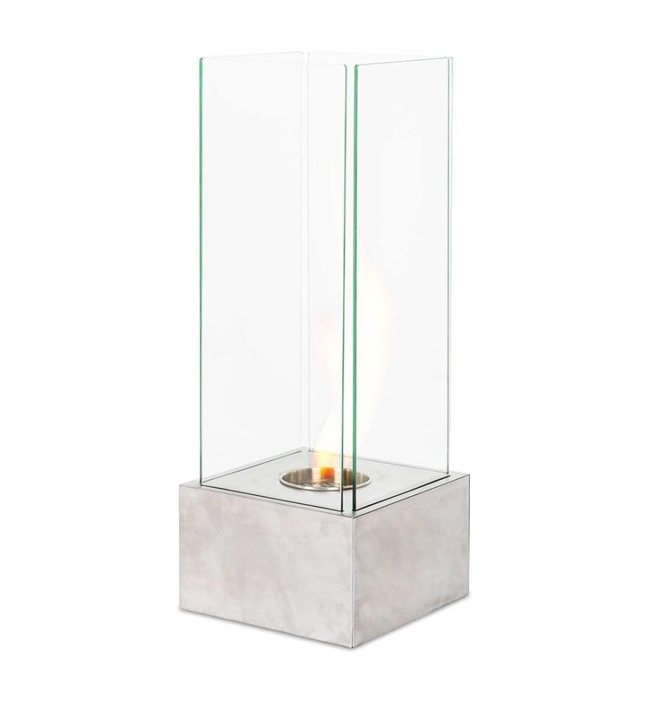 Levels Bioethanol-Kamin 25x25x65 cm - Grau