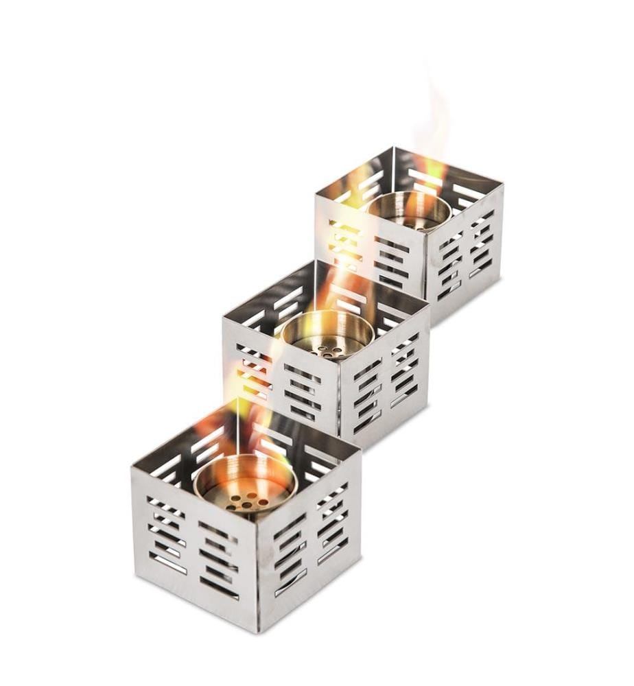 Set Skato Bioethanol-Kamin 10x10x8 cm - Grau