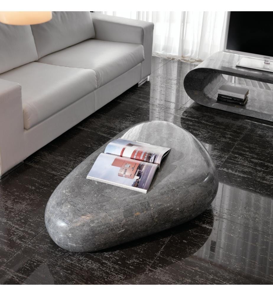 Sasso Fossil Stein Couchtisch 52x98x27 cm