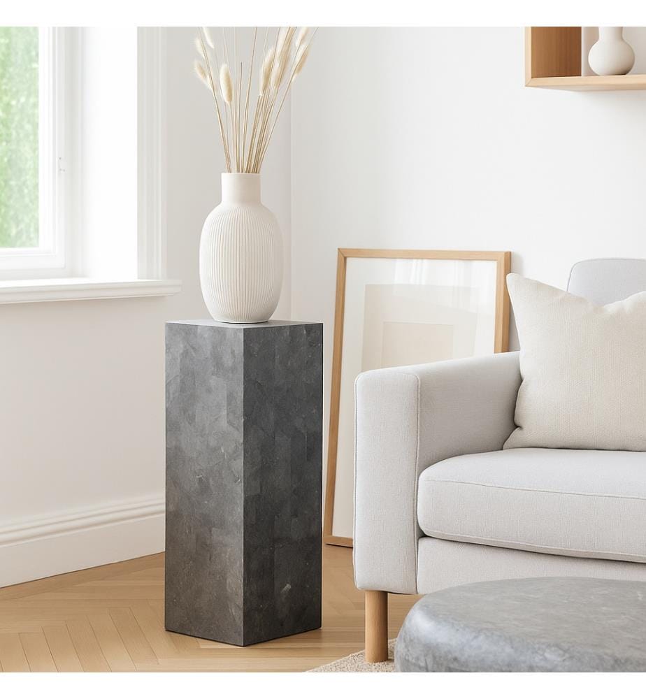 Inay Fossil Stein Couchtisch 35x35x80 cm