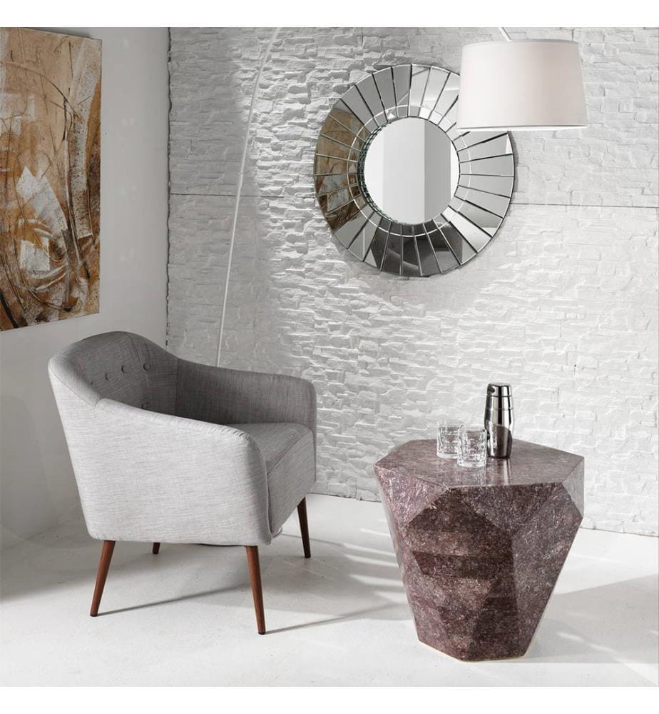 Beistelltisch Diamond Small 60 x 60 cm - Braun