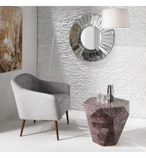 Beistelltisch Diamond Small 60 x 60 cm - Braun