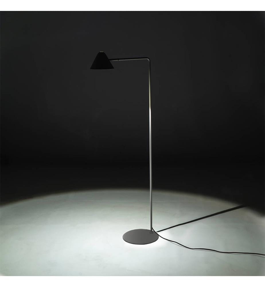 LED-Stehlampe Antares - Schwarz