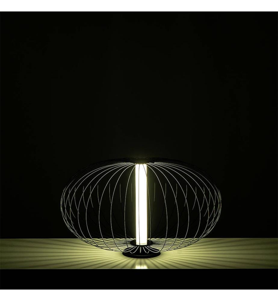 LED-Tischlampe Mizar - Schwarz