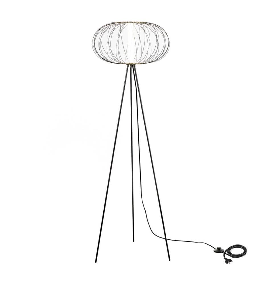 LED-Stehlampe Mizar - Schwarz