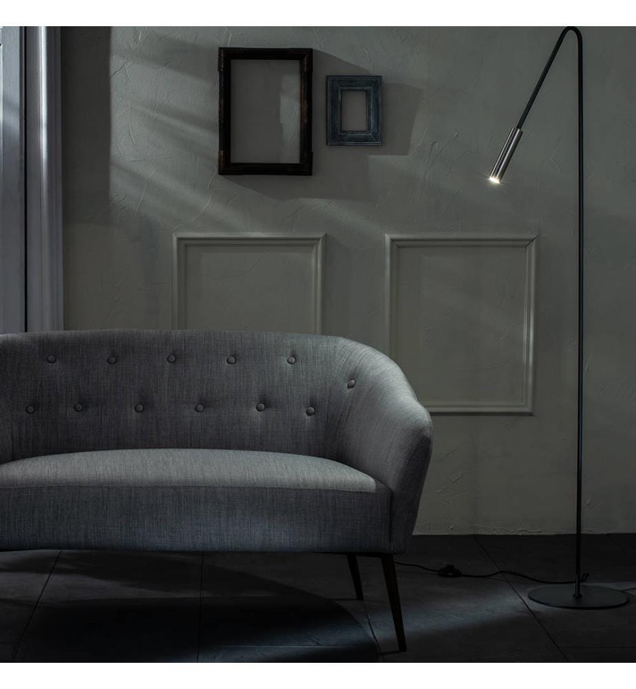 LED-Stehlampe Vega - Schwarz