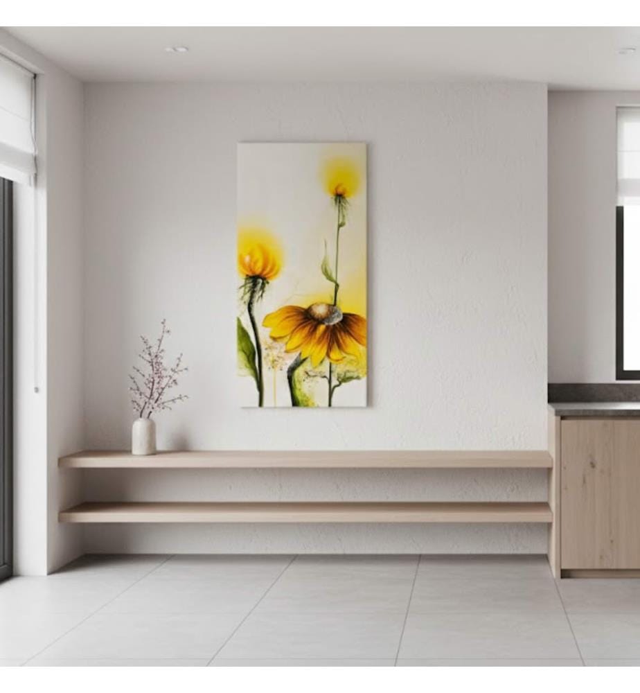 Pannello Dekorative Platte 60x4x120 cm - Gelb