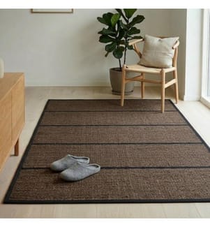 Jute-Teppich