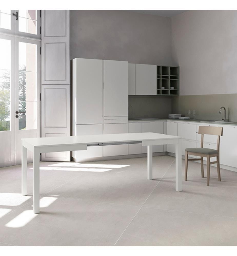 Traffic Extendable Dining Table 130/210x80 cm - White