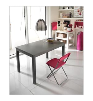 Ausziehtisch Kaedi 130/210 x 80 x 76 cm - Grau