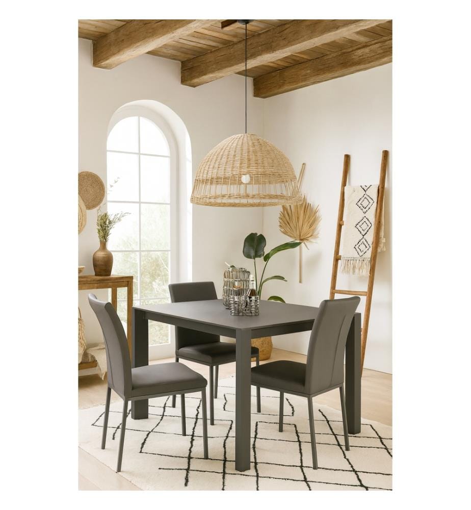 Pixel Extendable Table 122/182x90 cm - Grey