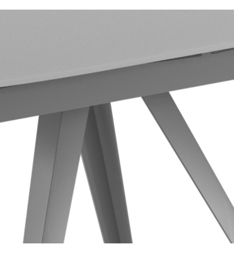 Kyoto Extendable Table 120/180x90 cm - Gray and Gray