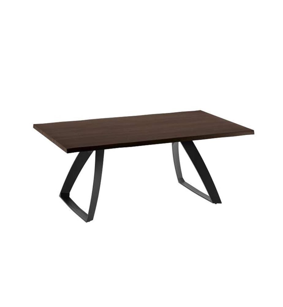 Bridge Extendable Table 200/300x100 cm - Brown and Black
