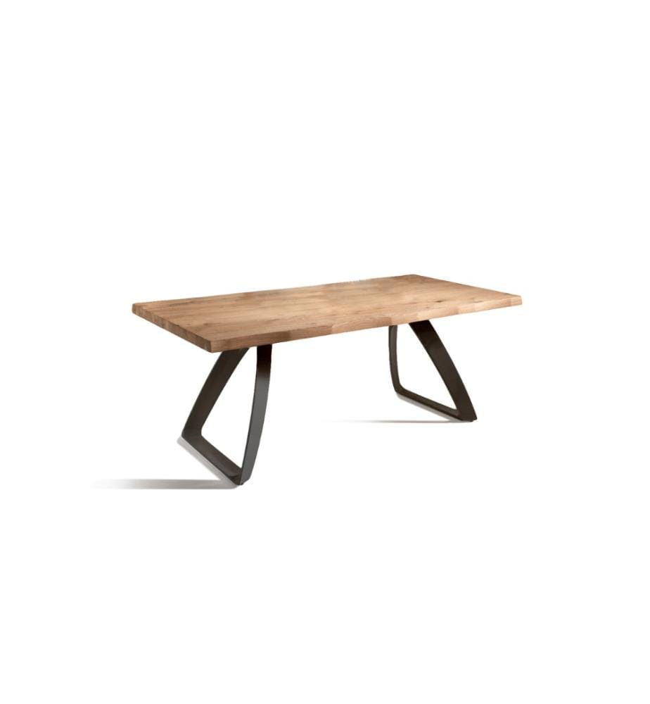 Bridge Extendable Table 160/240x90 cm - Brown and Black