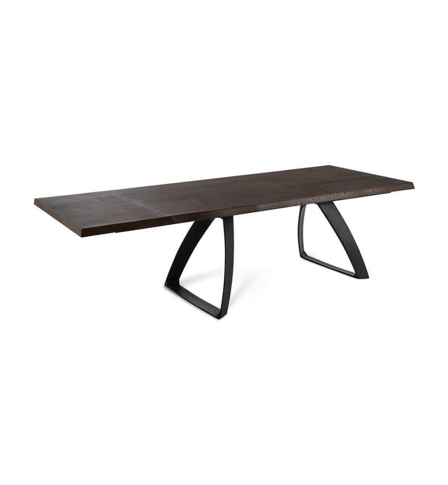 Bridge Extendable Table 160/240x90 cm - Brown and Black