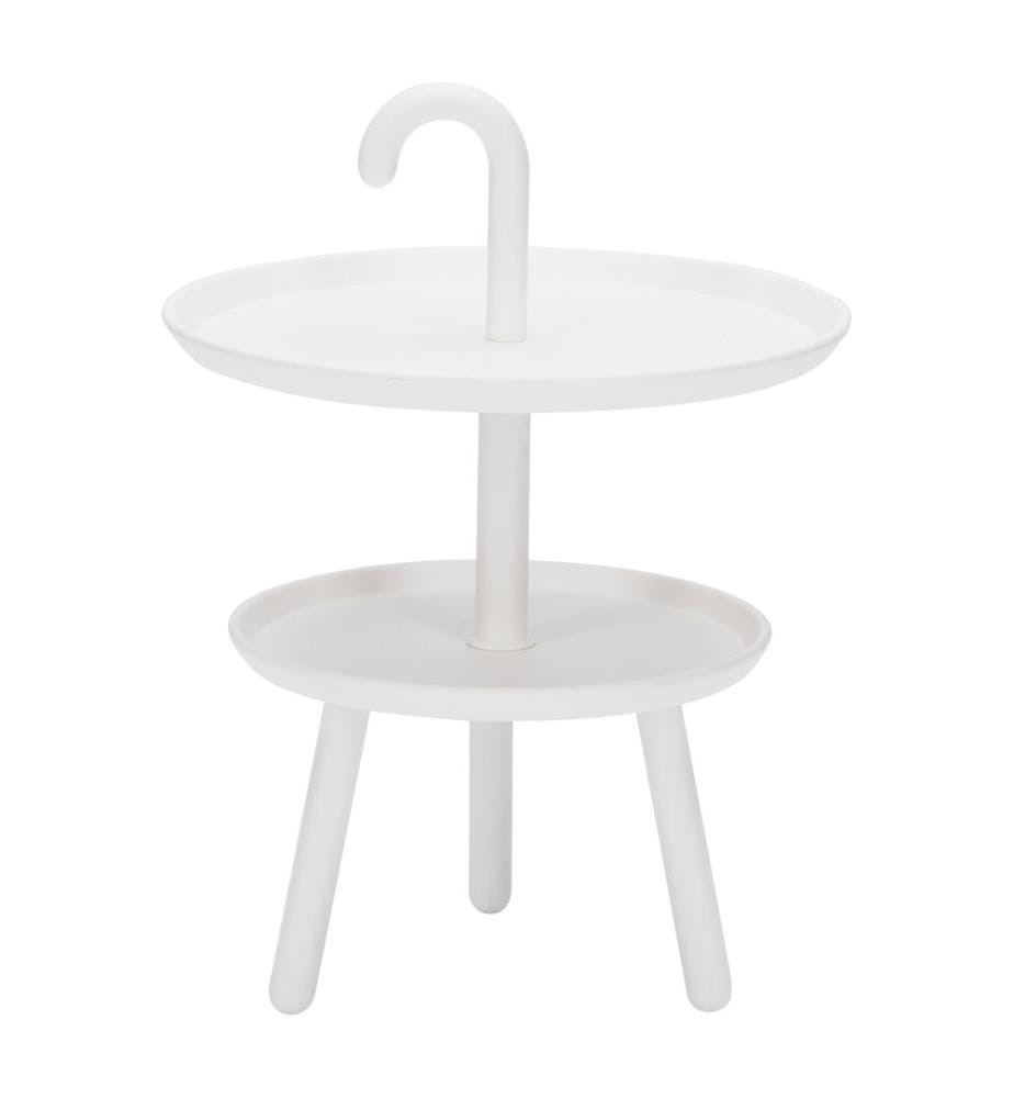 Sunny Polypropylene Outdoor Side Table 41x55 cm - White