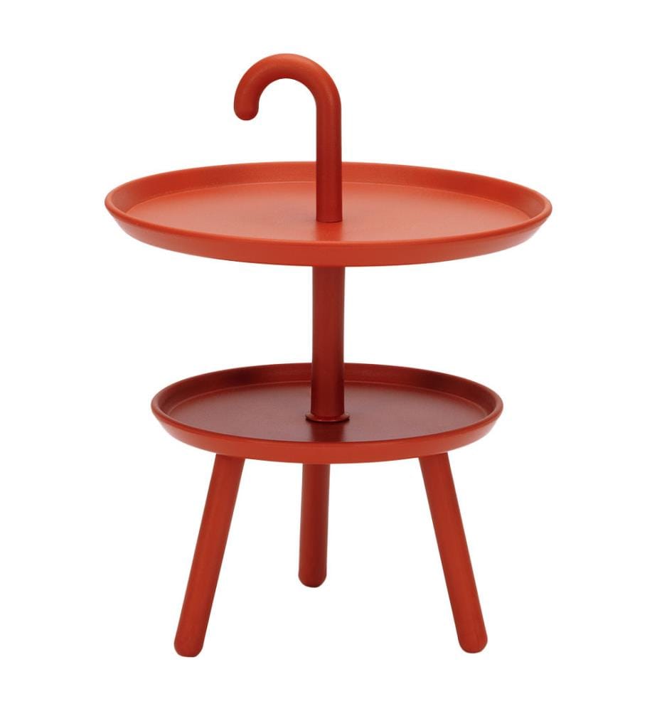 Sunny Polypropylene Outdoor Side Table 41x55 cm - Dark Orange