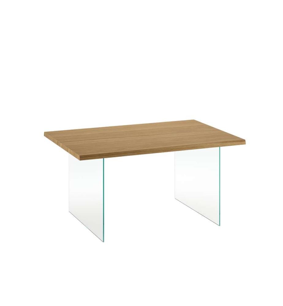 Snooker Extendable Table 160/240x90 cm - Brown and Transparent