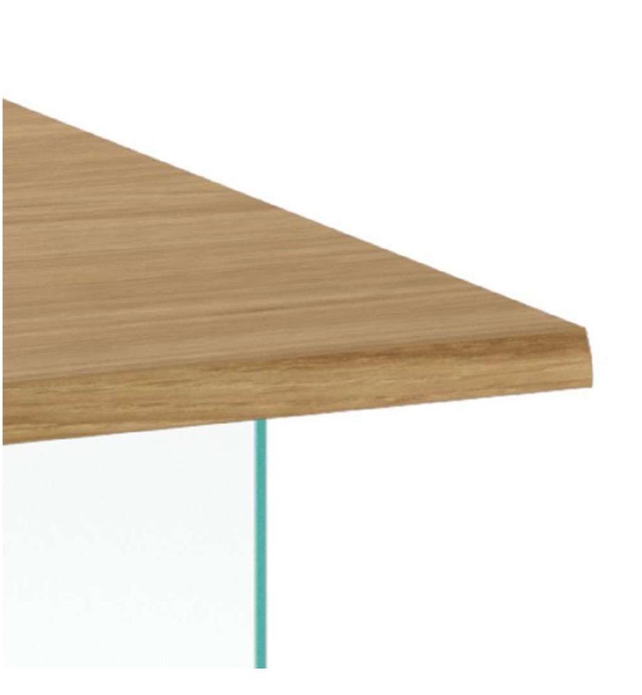 Snooker Extendable Table 160/240x90 cm - Brown and Transparent