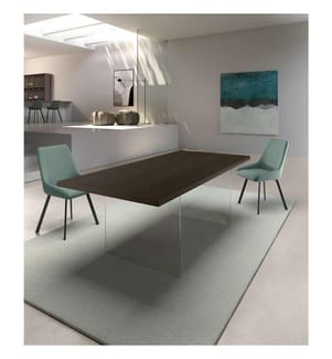 Snooker Ausziehbarer Tisch 160/240x90 cm - Braun und Transparent