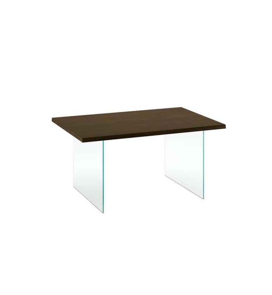 Snooker Extendable Table 160/240x90 cm - Brown and Transparent