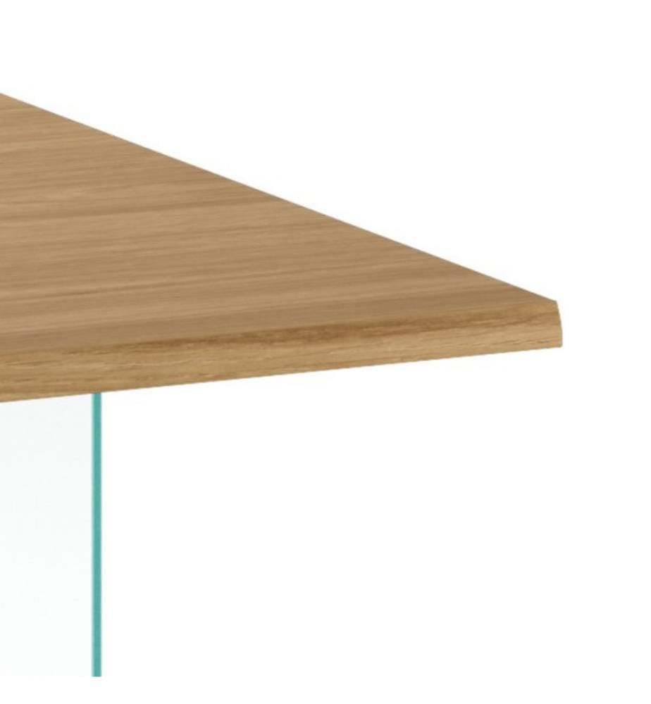 Snooker Extendable Table 200/300x100 cm - Brown and Transparent