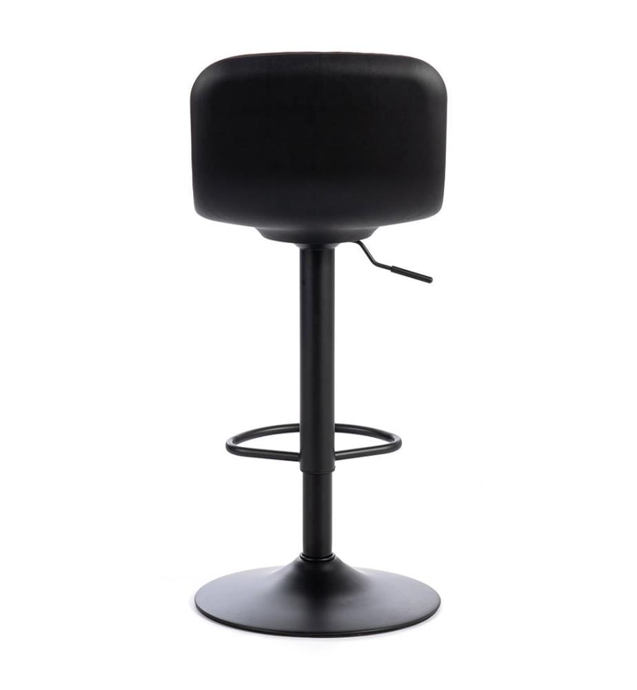 2er-Set Teo Mikrofaser-Hocker 39x45x86/102 cm - Dunkelgrau und Schwarz