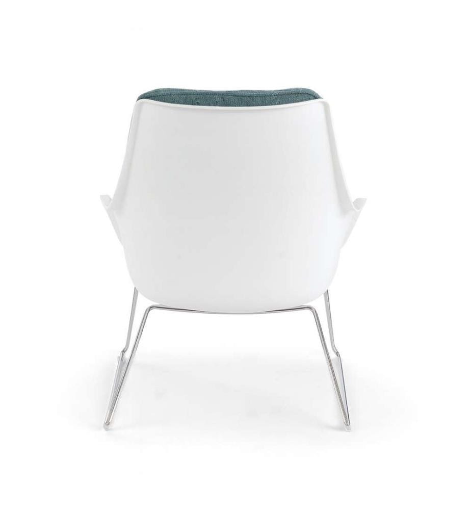 Grace 2er Set Sessel aus Polypropylen 74x85x86 cm - Aquamarin