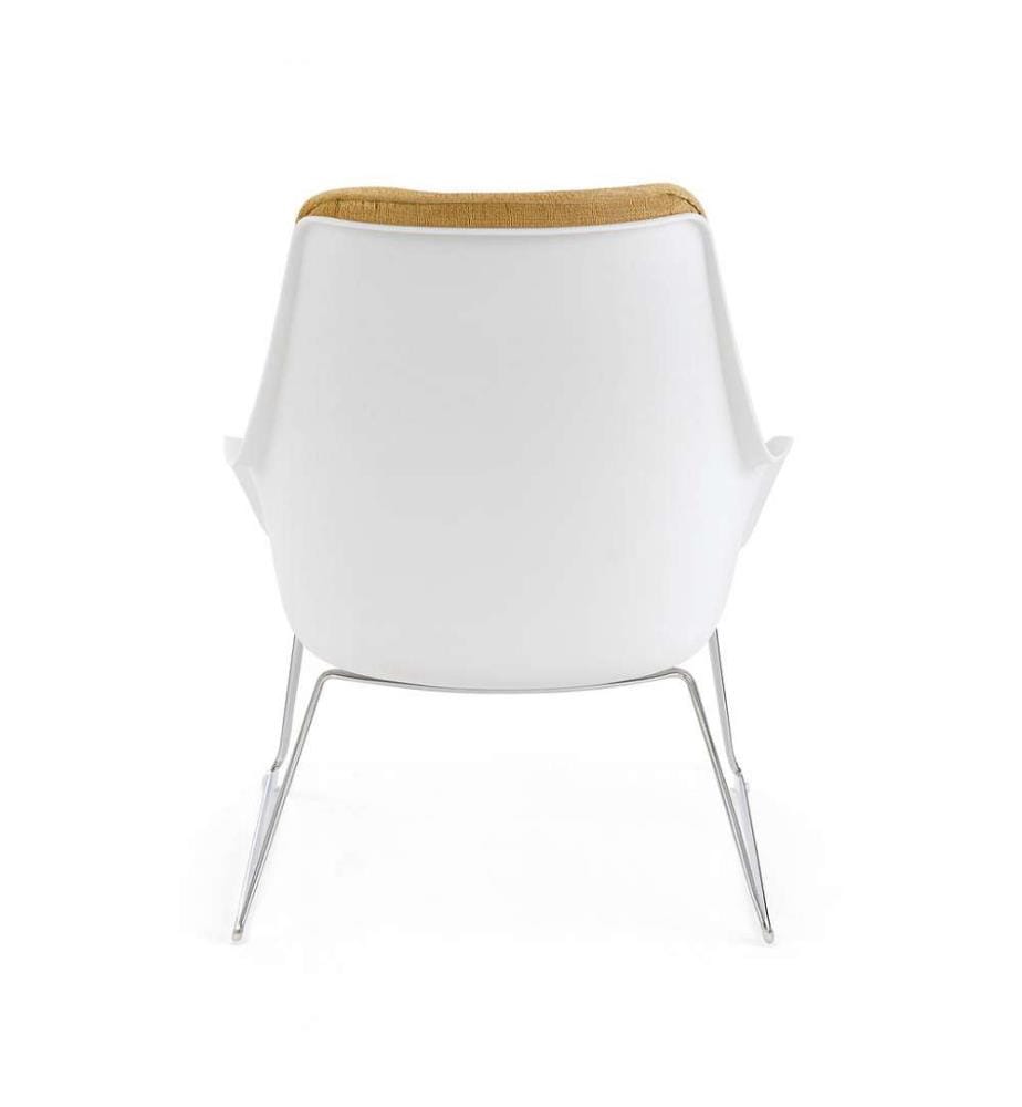 Grace 2er-Set Sessel aus Polypropylen 74x85x86 cm - Gelb