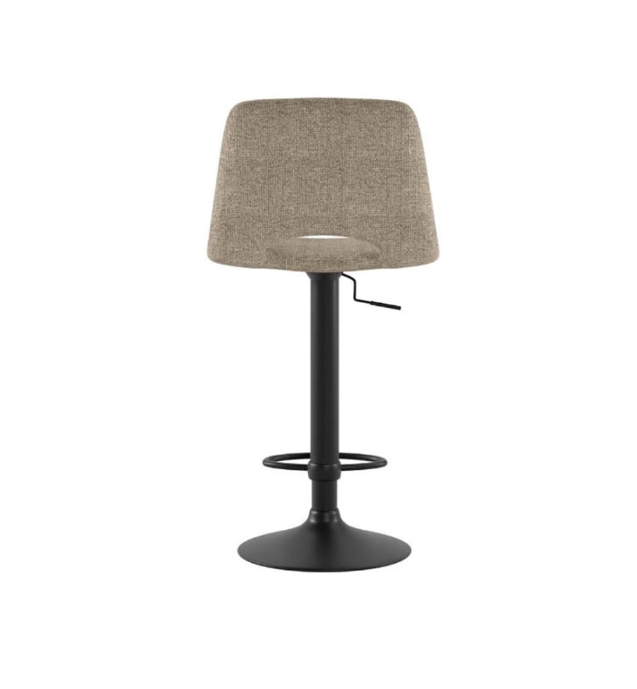 2er-Set Alex Stoffhocker 52x45x89/104 cm - Gelb und Schwarz