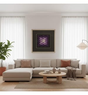 Quadro 3D-Wandbild 60 × 60 cm - Multicolor
