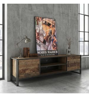 Posterdruck auf Holz 60x100 cm - Multicolor