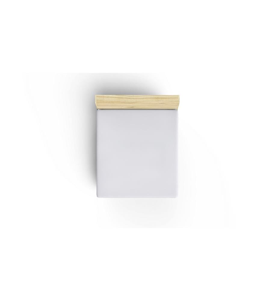 Lenzuolo con angoli singolo Ranforce, bianco, 100% cotone