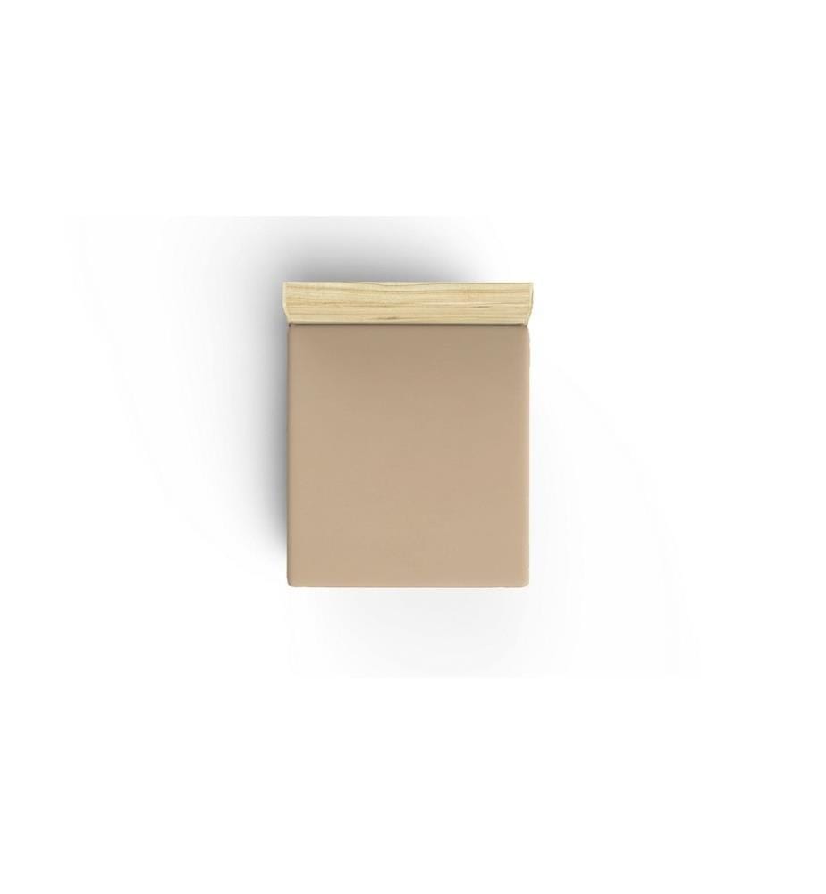 Ranforce Super King Fitted Sheet, Beige, 100% COTTON