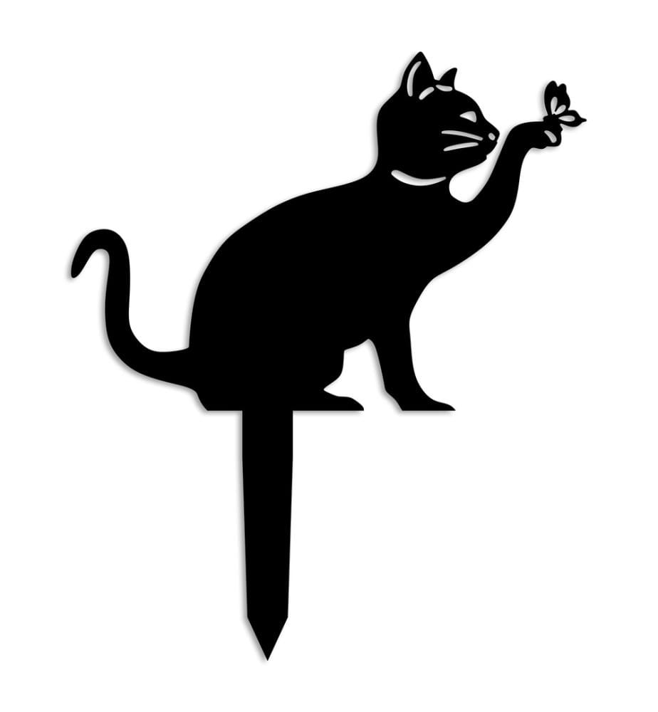 Dekoratives Objekt, schwarz, 100 % Metall